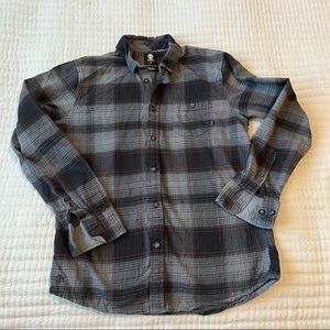 Element Womens Plaid Flannel Button Down shirt